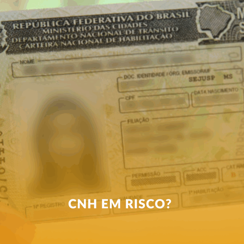 CNH em Risco? O que Fazer para Evitar a Cassação Urgente