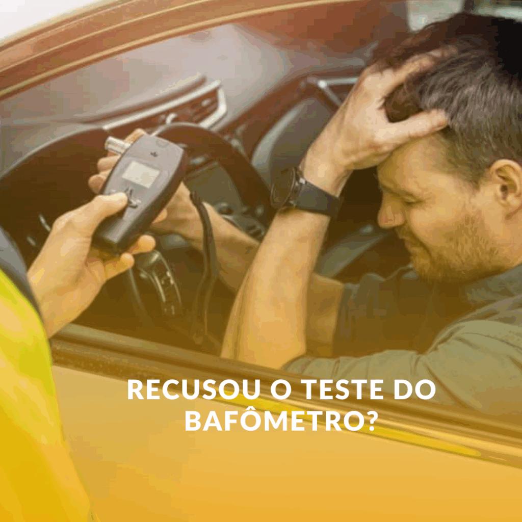 Recusou o teste do bafômetro? Entenda o que a lei diz e como um advogado pode te ajudar