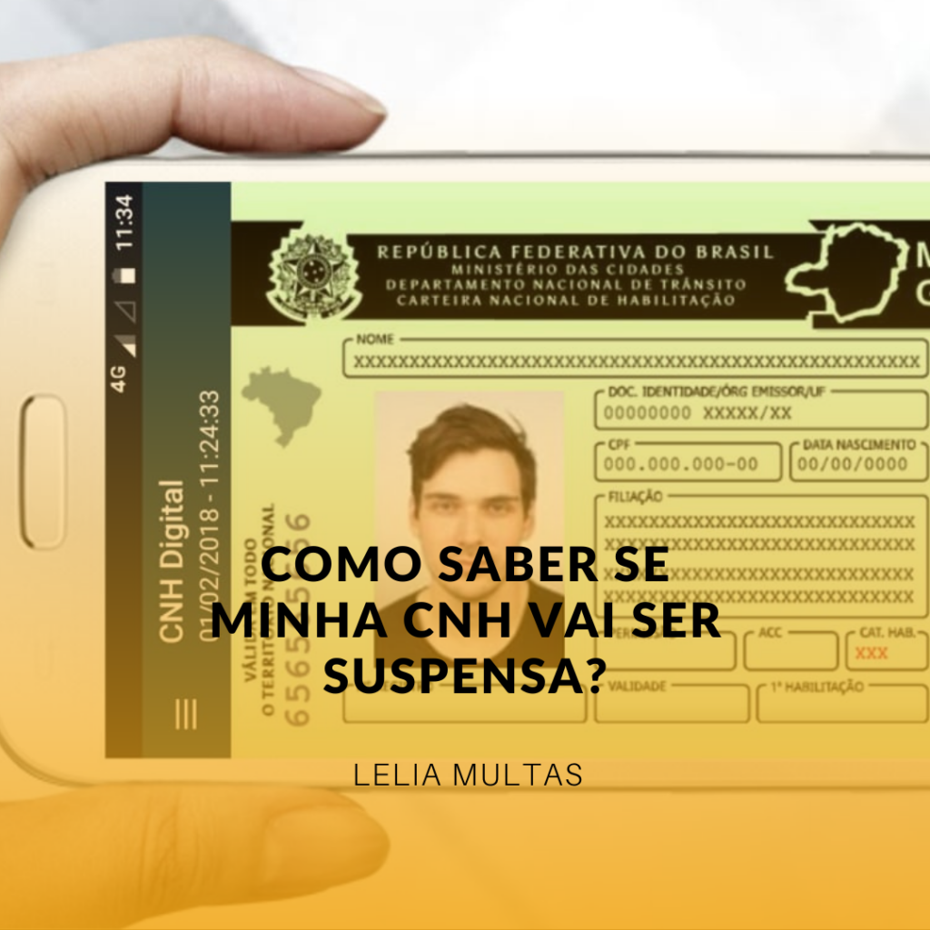 Como saber se minha CNH vai ser suspensa?